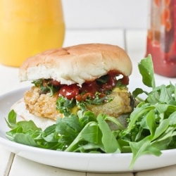 Asian Stir-Fry Veggie Burgers