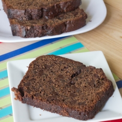 Double Chocolate Zucchini Bread