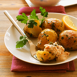 Meatballs in Lemon and Bay Leaf