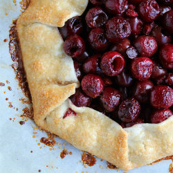 Cherry Lime Galette