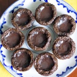 Chocolate Brownie Pudding Shots