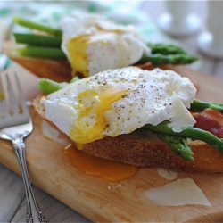 Poached Egg Brushcetta