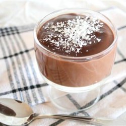 Vegan Chocolate Coconut Pudding