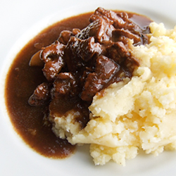 Beef Stew & Mashed Potatoes