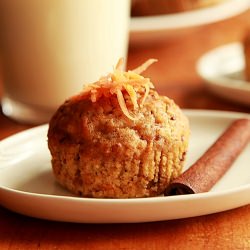 Eggless Carrot Spice muffins