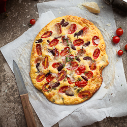 Tomato Olive Thyme Focaccia