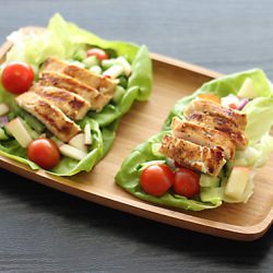 Grilled Island Chicken Lettuce Wrap