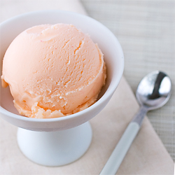 Grapefruit Curd Ice Cream