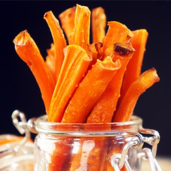 Marinated Carrot Fries