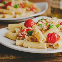 Tomato and ricotta pasta