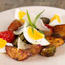 Grilled vegetable salad