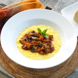 Polenta w/ Eggplant