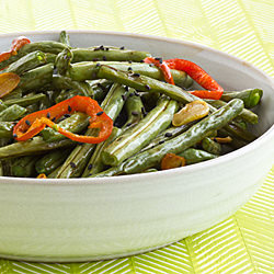 Garlic Soy Green Beans