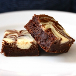 Cheesecake-Marbled Brownies