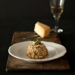 Risotto with Chanterelle Mushrooms