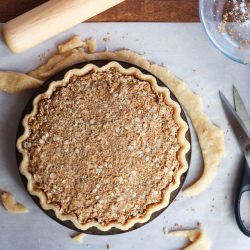 Cherry Crumb Pie