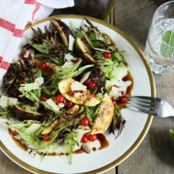 Fig Parmesan Salad with Balsamic