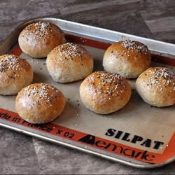 Half Wheat Burger Buns