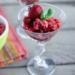 Lemon-Berry Granita