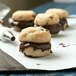 Ganache/ Chocolate Chip Cookie