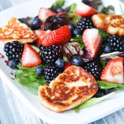 Triple Berry Salad