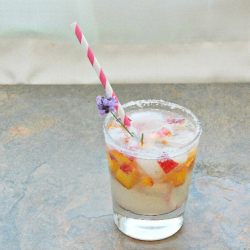 Lavender Infused Champagne Sangria