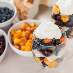 Summer Fruit Trifles