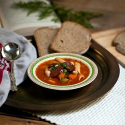 Chorizo & Broad Bean Minestrone