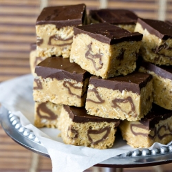 PB Cup Rice Krispie Treats