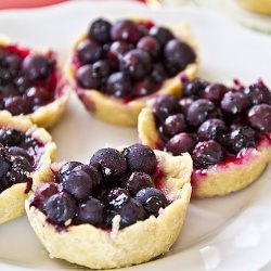 Blueberry Moscato Tartlets