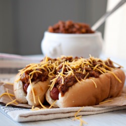 Beer Chili Cheese Dog