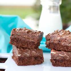 Chocolate Crispy Brownies