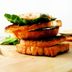 salmon sandwiches