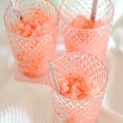 Watermelon granita