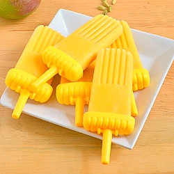 Mango Lassi Popsicles