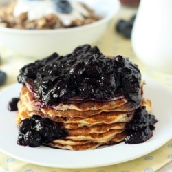 Blueberry Maple Syrup Sauce