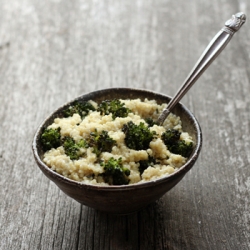 Quinoa w/ Roasted Broccoli