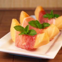 Melon, Prosciutto & Mint