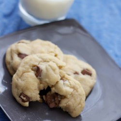 Rolo Chocolate Chip Cookies