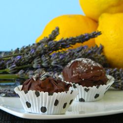 Lemon Lavender Truffles