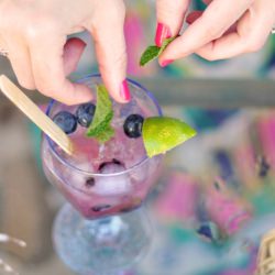 Blueberry Mojitos