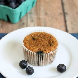 Healthy Blueberry Muffins