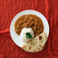 Butter Chicken and Naan