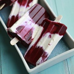 Blackberry Lime Cheesecake Pops