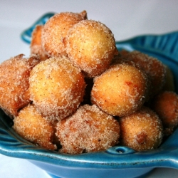 Cinnamon Sugared Mini Doughnuts