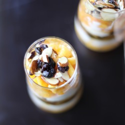 Peach & Honey Breakfast Parfait