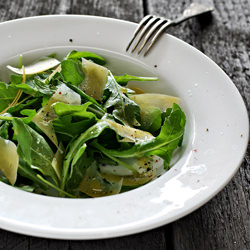 Roquette Salad with Cheese