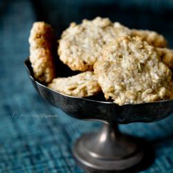 Fennel & spelt Anzac cookies