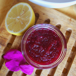 Confiture with Rose Petals