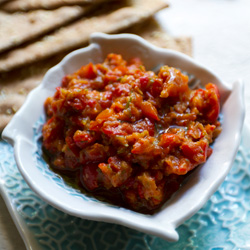 Pepper and Eggplant Dip